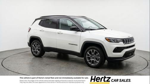 Bright White Clearcoat 2025 Jeep Compass Limited