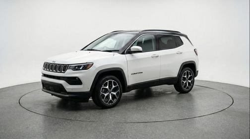 Bright White Clearcoat 2025 Jeep Compass Limited