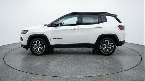 Bright White Clearcoat 2025 Jeep Compass Limited
