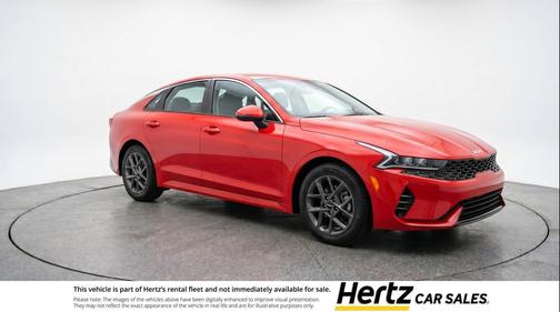 Runway Red 2025 Kia K5 LXS
