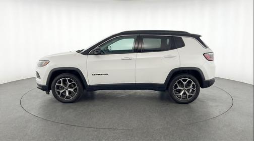 Bright White Clearcoat 2025 Jeep Compass Limited
