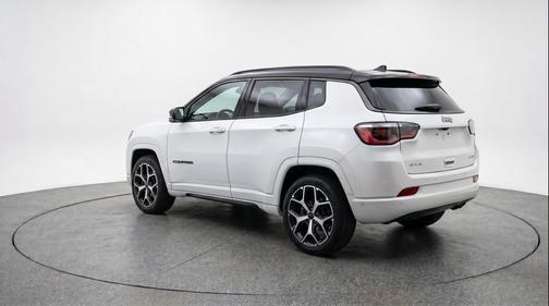 Bright White Clearcoat 2025 Jeep Compass Limited