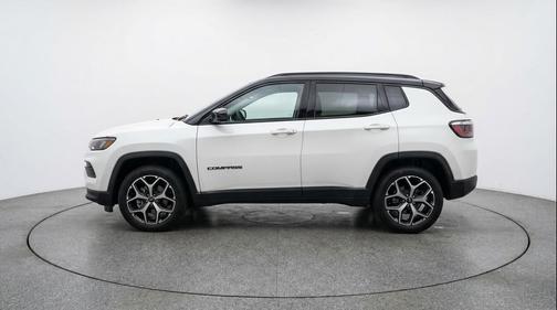 Bright White Clearcoat 2025 Jeep Compass Limited