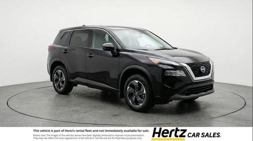 Super Black 2025 Nissan Rogue SV
