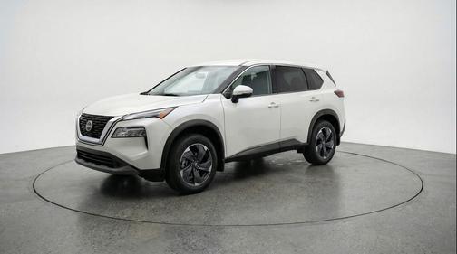 Everest White Pearl Tricoat 2025 Nissan Rogue SV