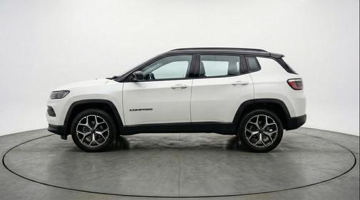 Bright White Clearcoat 2025 Jeep Compass Limited