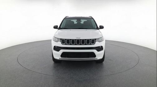 Bright White Clearcoat 2025 Jeep Compass Limited