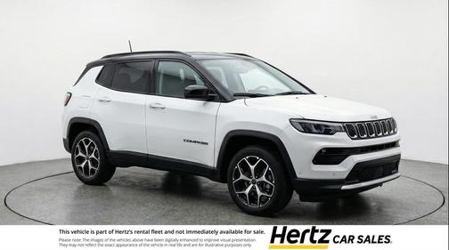 Bright White Clearcoat 2025 Jeep Compass Limited