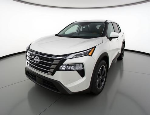 Everest White Pearl Tricoat 2025 Nissan Rogue SV