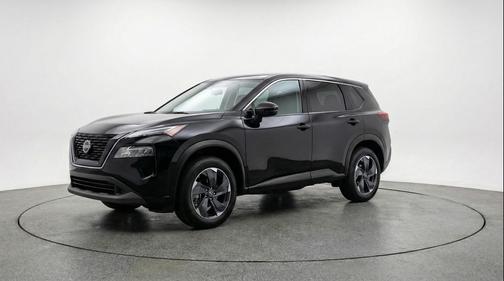 Super Black 2025 Nissan Rogue SV