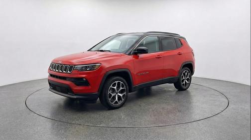 Red Hot Pearlcoat 2025 Jeep Compass Limited