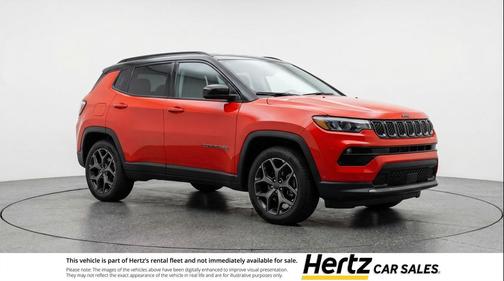 Red Hot Pearlcoat 2025 Jeep Compass Limited
