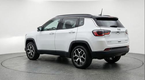 Bright White Clearcoat 2025 Jeep Compass Limited