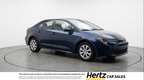 Blueprint 2025 Toyota Corolla LE