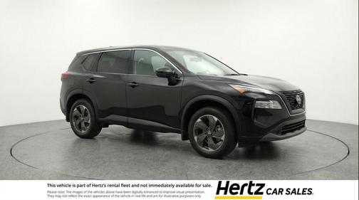 Super Black 2025 Nissan Rogue SV