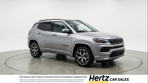 Silver Zynith Metallic Clearcoat 2025 Jeep Compass Limited