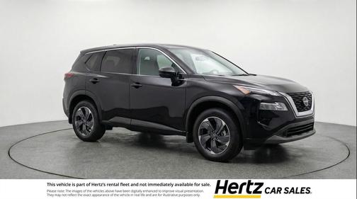 Super Black 2025 Nissan Rogue SV