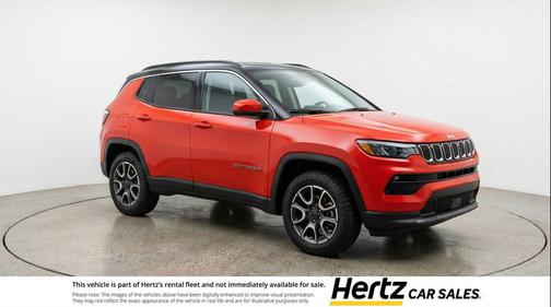 Red Hot Pearlcoat 2025 Jeep Compass Trailhawk