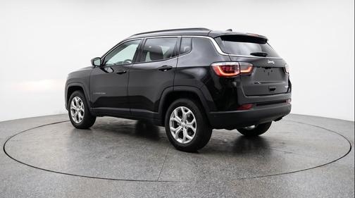 Black 2025 Jeep Compass Latitude