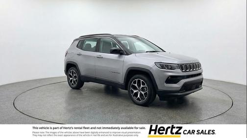 Silver Zynith Metallic Clearcoat 2025 Jeep Compass Limited