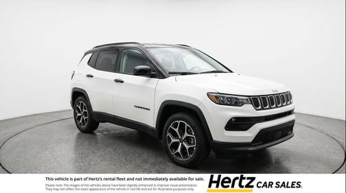 Bright White Clearcoat 2025 Jeep Compass Limited