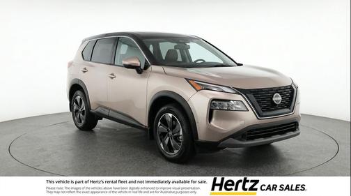 Baja Storm Metallic 2025 Nissan Rogue SV