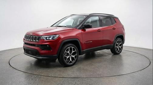 Red Hot Pearlcoat 2025 Jeep Compass Limited