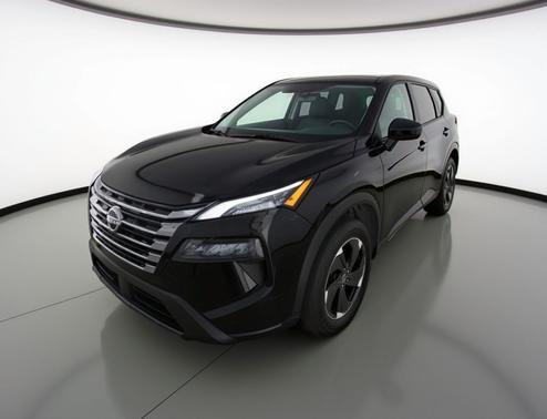Super Black 2025 Nissan Rogue SV