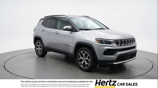 Silver Zynith Metallic Clearcoat 2025 Jeep Compass Limited