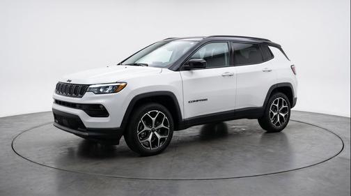 Bright White Clearcoat 2025 Jeep Compass Limited