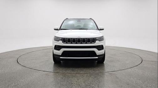 Bright White Clearcoat 2025 Jeep Compass Limited