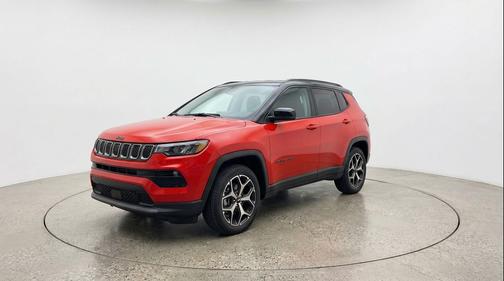 Red Hot Pearlcoat 2025 Jeep Compass Limited