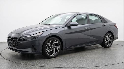 Amazon Gray 2025 Hyundai ELANTRA SEL