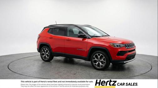 Red Hot Pearlcoat 2025 Jeep Compass Limited