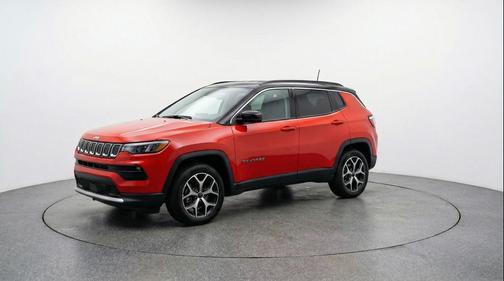Red Hot Pearlcoat 2025 Jeep Compass Limited