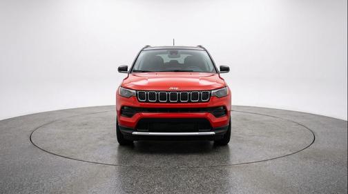 Red Hot Pearlcoat 2025 Jeep Compass Limited