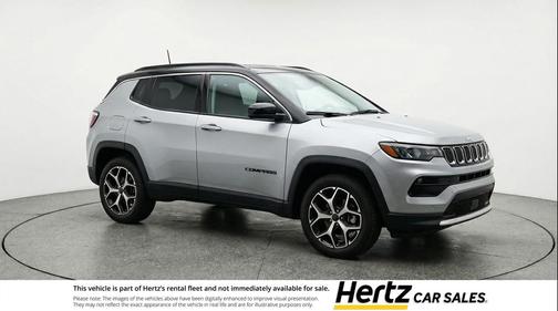 Silver Zynith Metallic Clearcoat 2025 Jeep Compass Limited