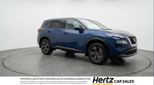 Deep Ocean Blue Pearl 2025 Nissan Rogue SV
