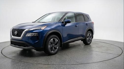 Deep Ocean Blue Pearl 2025 Nissan Rogue SV