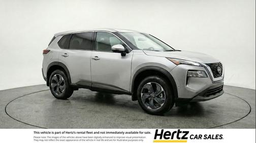 Brilliant Silver Metallic 2025 Nissan Rogue SV