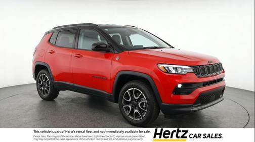 Red Hot Pearlcoat 2025 Jeep Compass Trailhawk