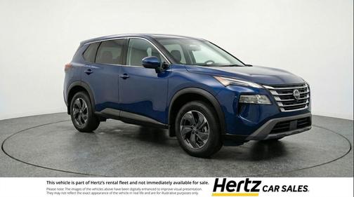 Deep Ocean Blue Pearl 2025 Nissan Rogue SV