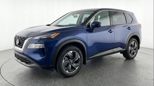 Deep Ocean Blue Pearl 2025 Nissan Rogue SV
