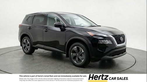 Super Black 2025 Nissan Rogue SV