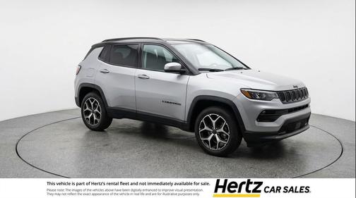 Silver Zynith Metallic Clearcoat 2025 Jeep Compass Limited