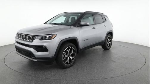 Silver Zynith Metallic Clearcoat 2025 Jeep Compass Limited
