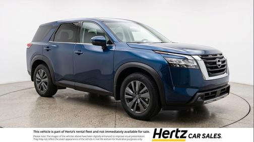 Deep Ocean Blue Pearl 2025 Nissan Pathfinder SV 4WD