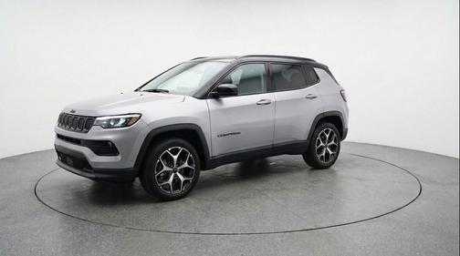 Silver Zynith Metallic Clearcoat 2025 Jeep Compass Limited