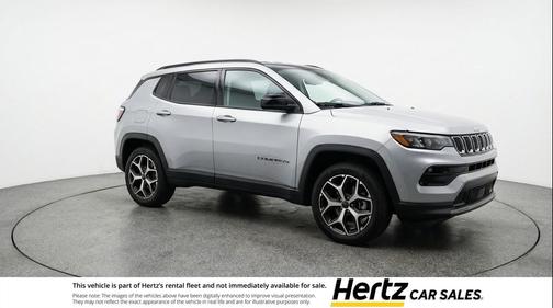Silver Zynith Metallic Clearcoat 2025 Jeep Compass Limited