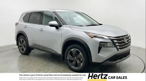 Brilliant Silver Metallic 2025 Nissan Rogue SV